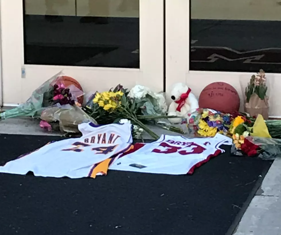PHOTOS: Tributes Pour in at Lower Merion High School for Kobe Bryant