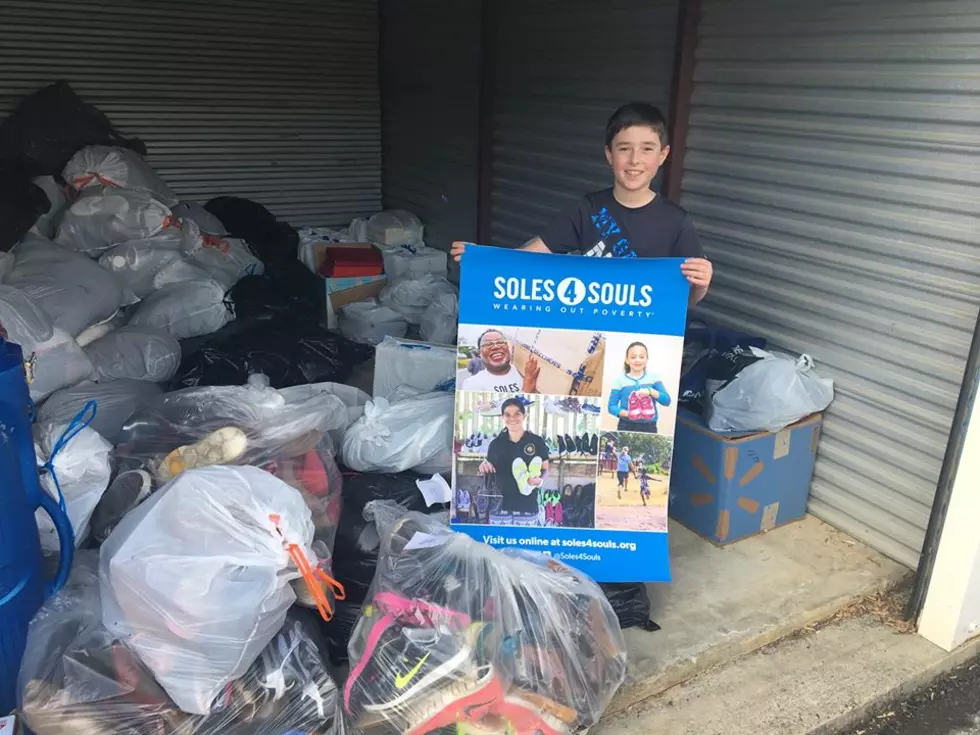 Robbinsville Boy Needs Your Help Collecting 25,000 Shoes for Charity