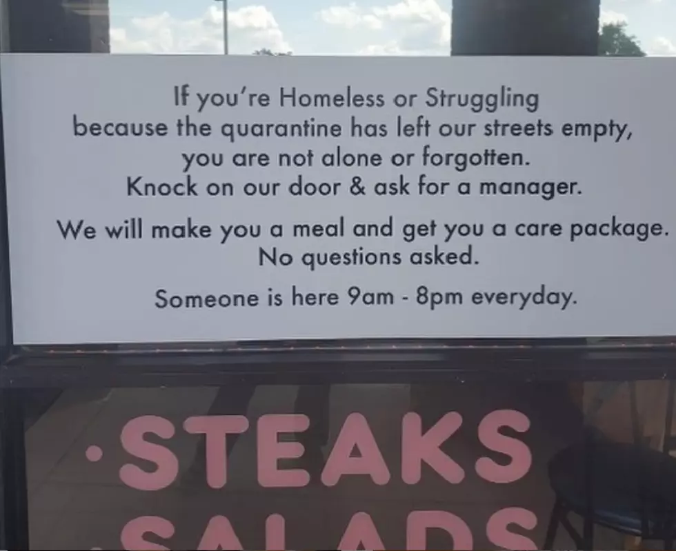 Local Pennsylvania Restaurant Offering Free Meals to the Homeless