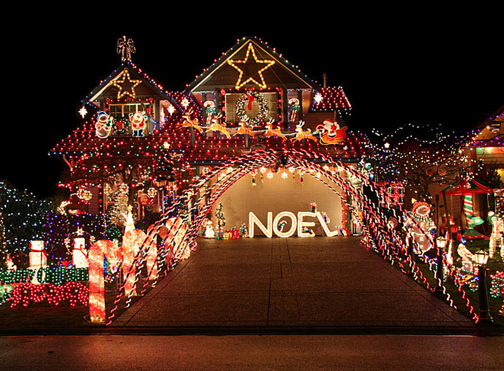 Man from Langhorne Sees his Christmas Display for the First Time