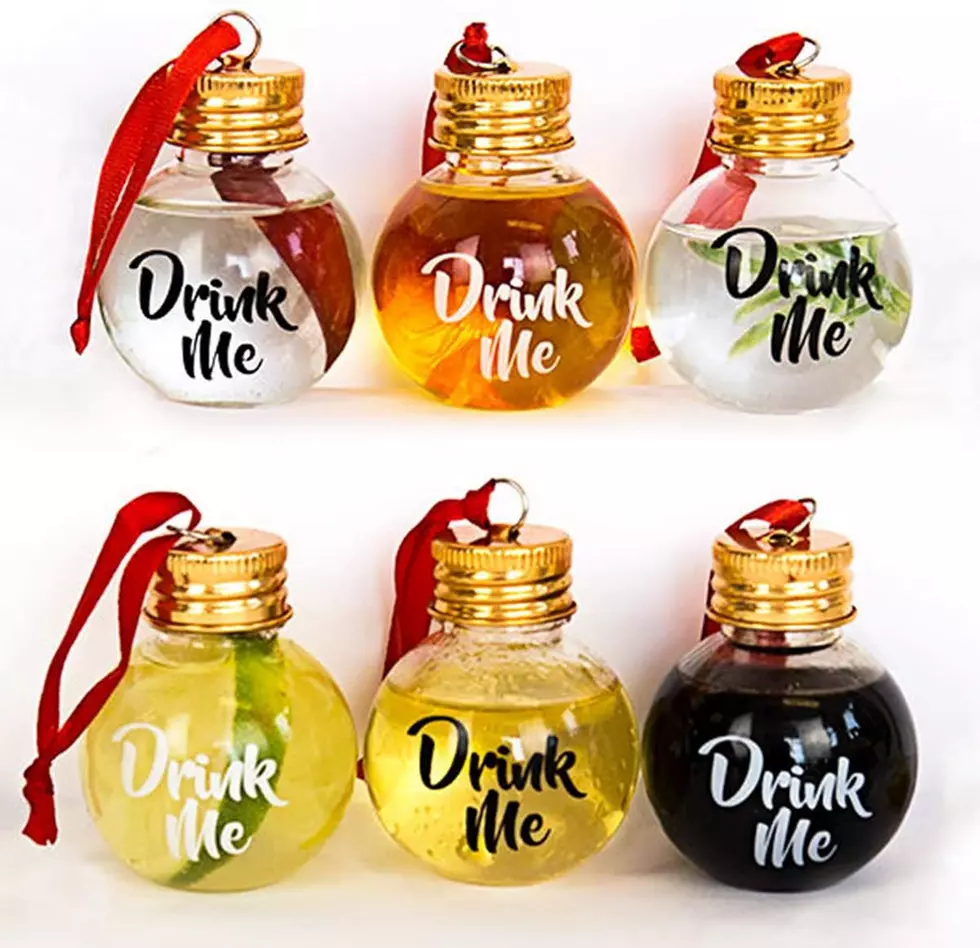 You Can Pour Alcohol Into These Christmas Tree Ornaments