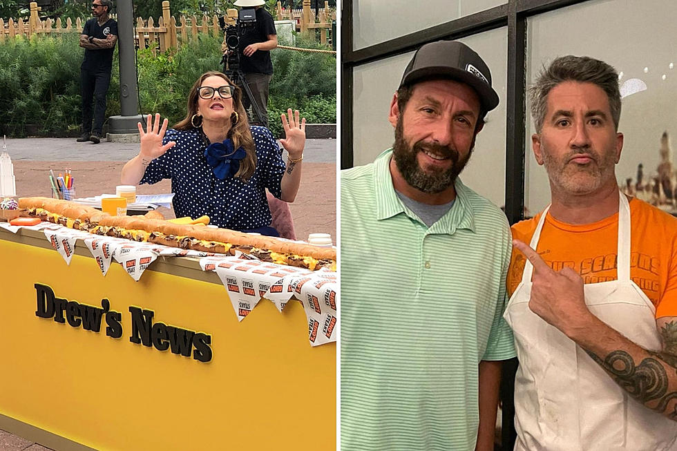Drew Barrymore & Adam Sandler Were Both Spotted in Philly This Weekend