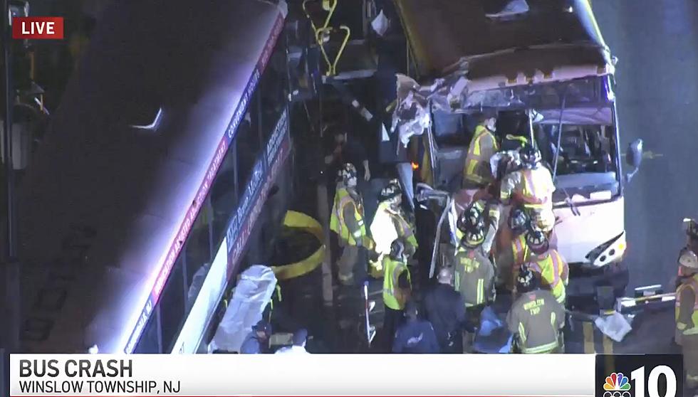 Injures Reported as 2 NJ Transit Buses Crash on White Horse Pike
