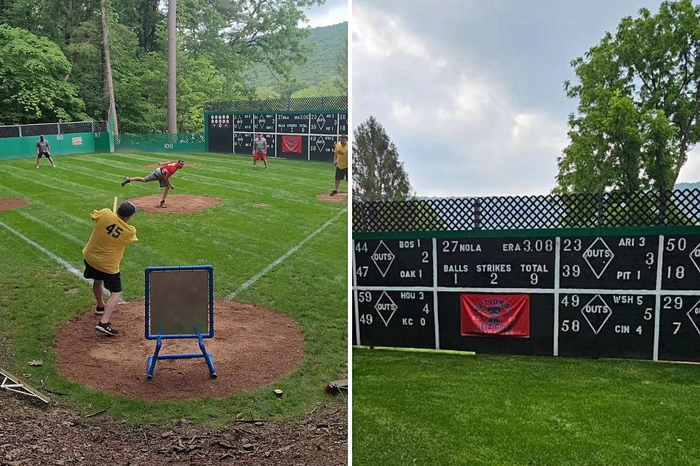 This Phillies Fan Just Made A Replica of Citizens Bank Park In His Yard