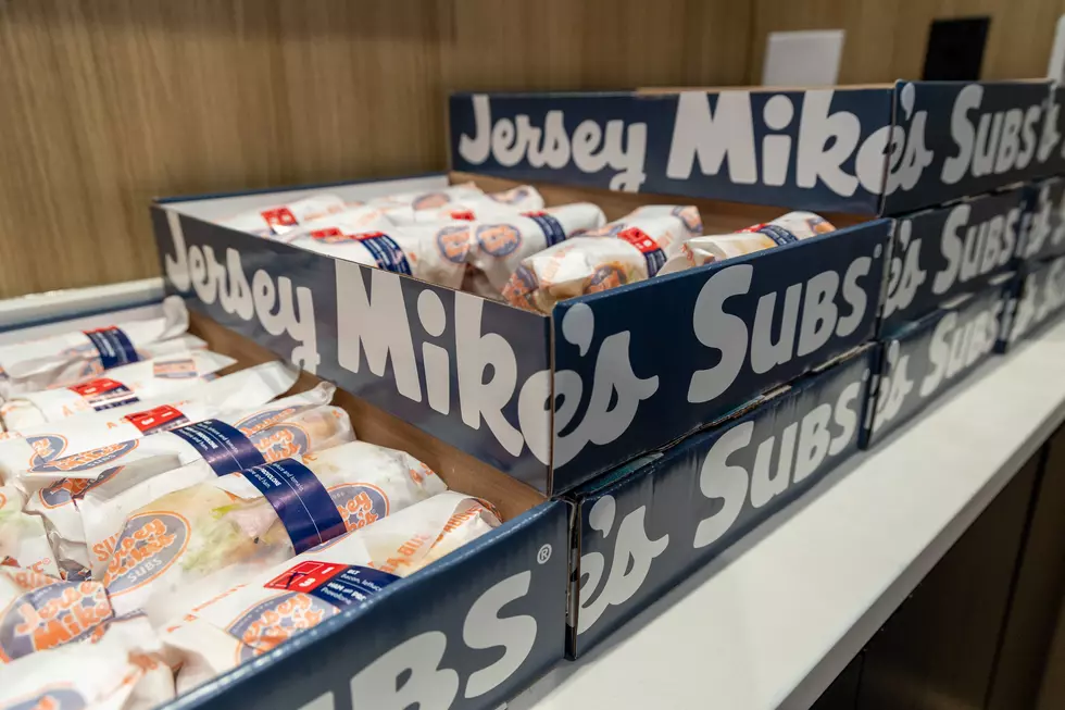 Best Buddies Global Ambassador Drake Maye Hosts Event at Jersey Mike's Subs with CEO Peter Cancro and Best Buddies' Founder Anthony Kennedy Shriver