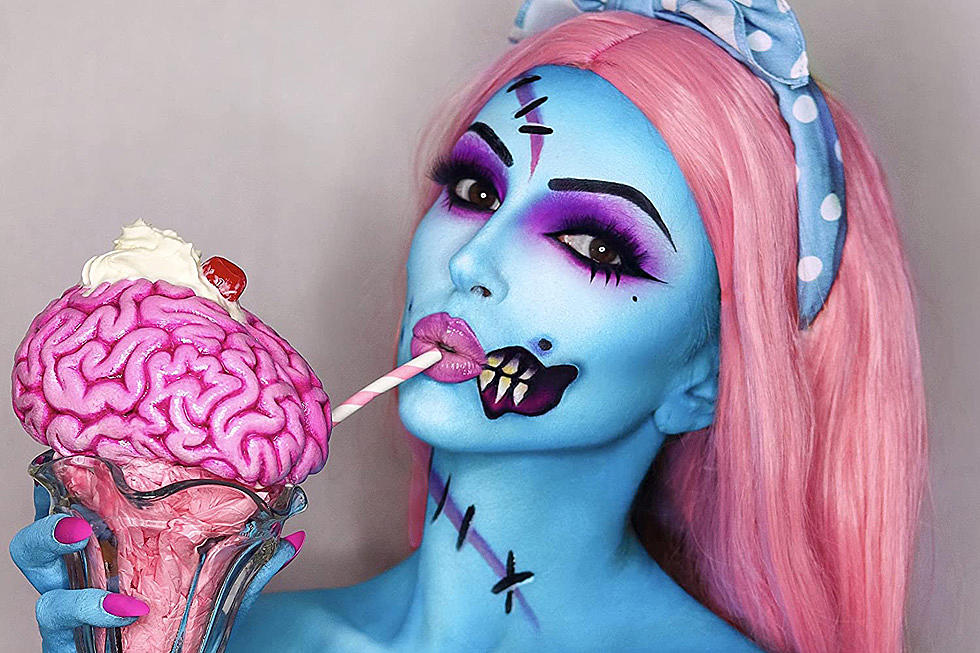 Colorful Halloween Makeup To Complete Your Costume