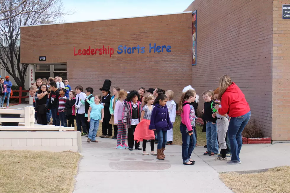 Harrison Elementary Students Present Leadership Day to Packed Crowd