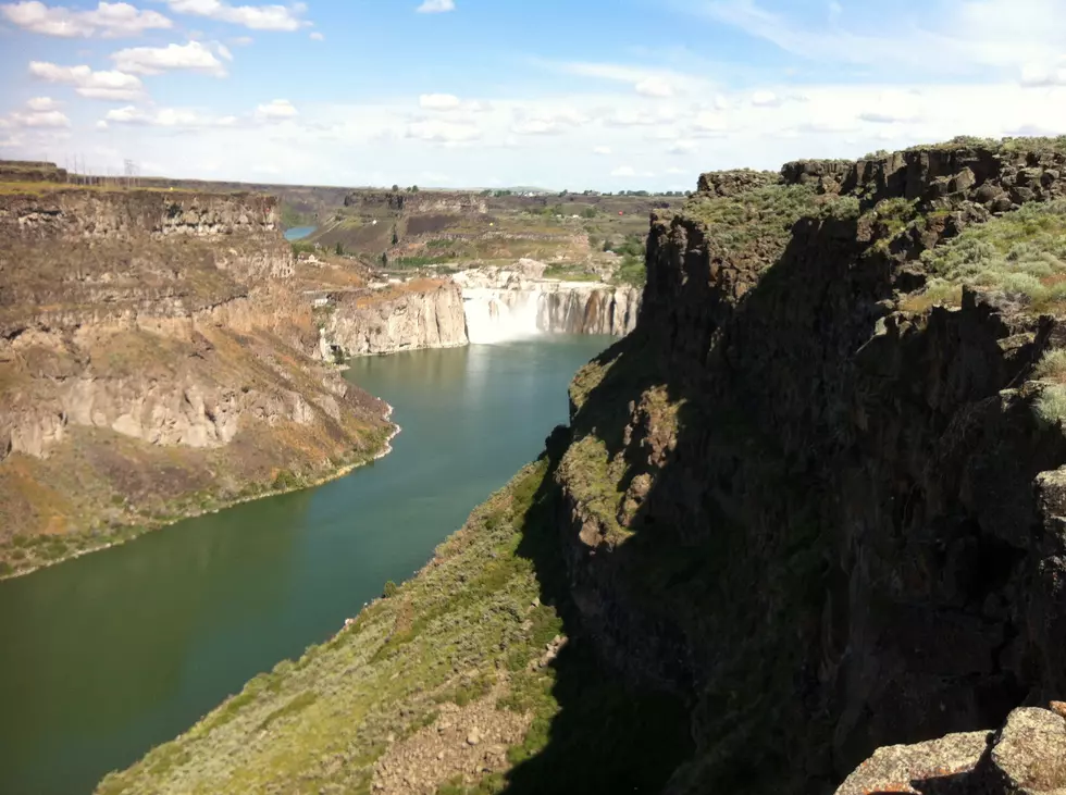 Shoshone Falls Larger as Snake River Flows Increase
