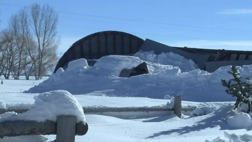Blaine County Resident’s Workshop Roof Collapses from Heavy Snow Load
