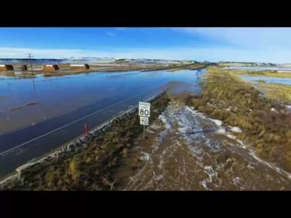 Reeder Flying Service Captures Video of Flooded Interstate