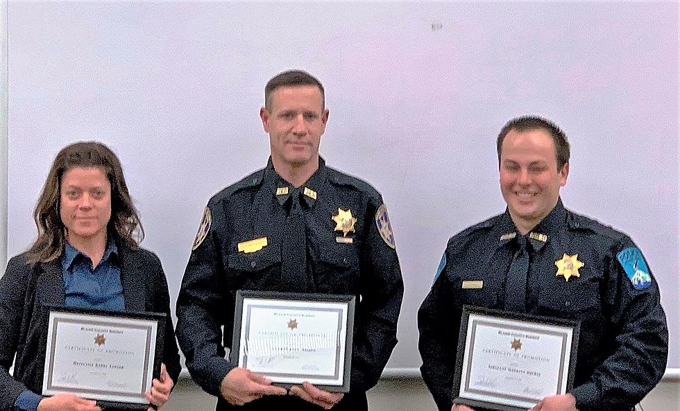 Law Officers in Blaine County Receive Promotions