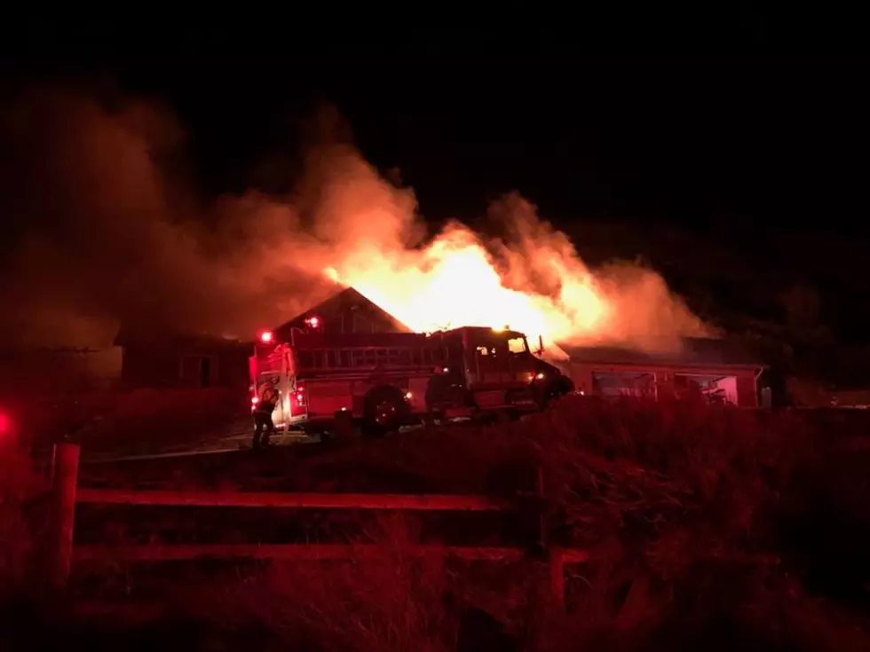 Fire Forces Three from Home Near Buhl
