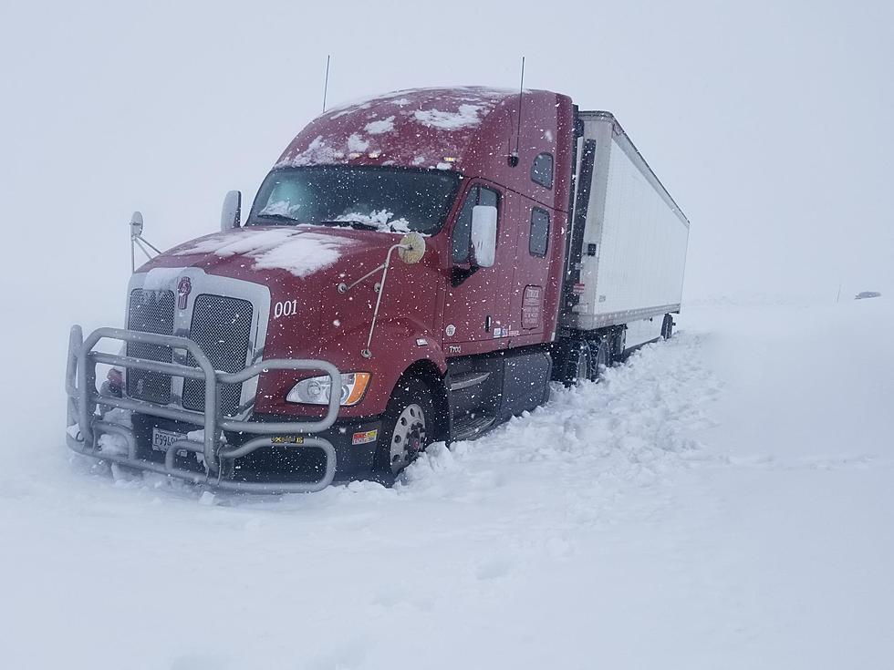 Trucks Get Stuck after Ignoring ‘Road Closed’ Sign in Blaine County