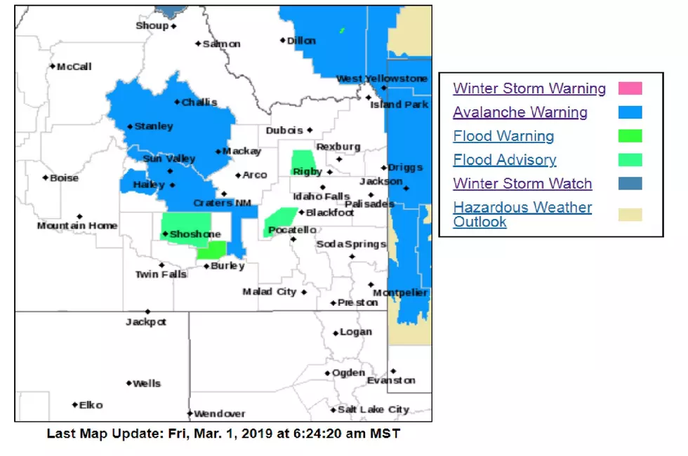 Flood Warning and Advisories For Lincoln &#038; Minidoka County