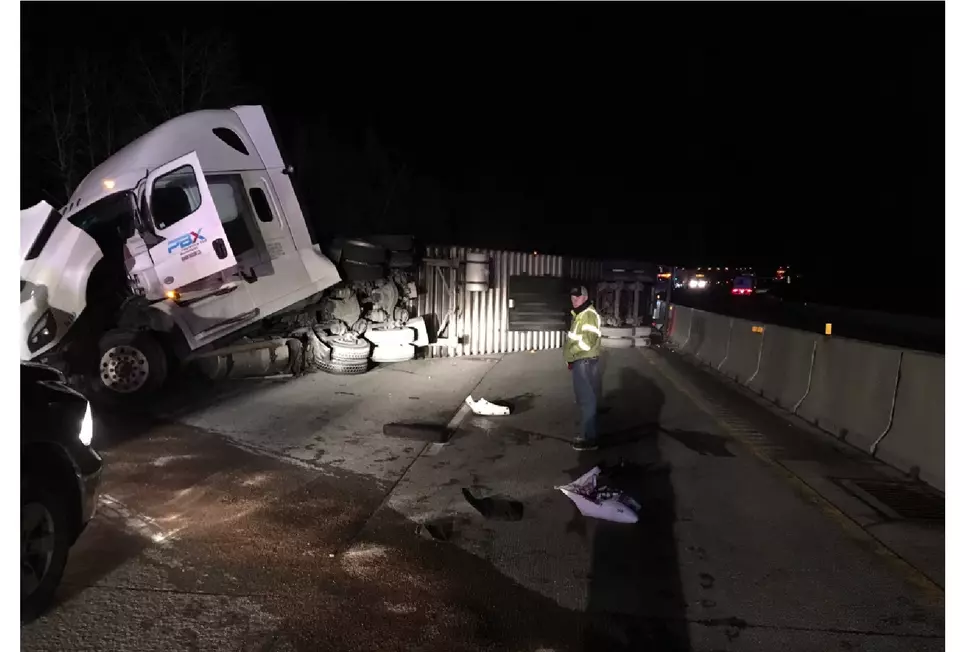 Semi Crash Halts Traffic on Idaho Interstate