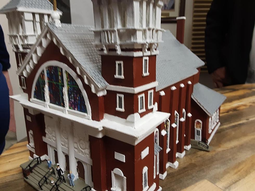 Man Builds Model of Twin Falls St. Edward Church