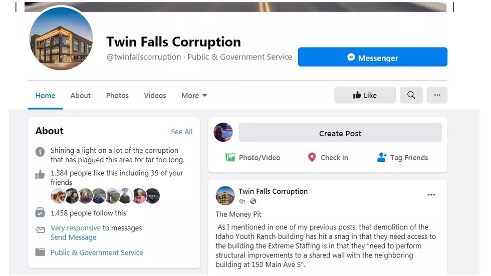 Opinion:  Twin Falls Corruption is Itself a Moral Corruption