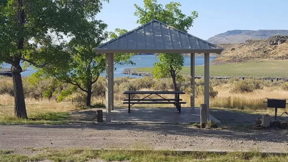 New Cabanas for Campground at Salmon Falls Creek Reservoir