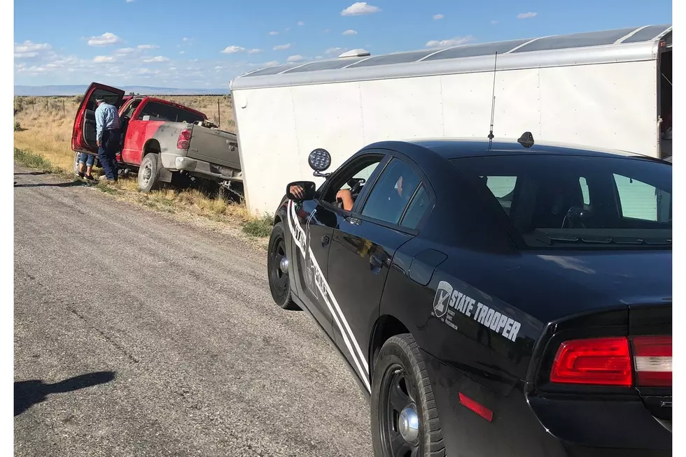 Man Pulling 20 Foot Trailer Leads Idaho Police on Chase