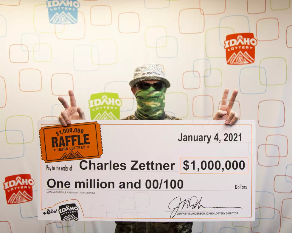 Jerome Man Claims $1Million Dollars from Lottery Raffle