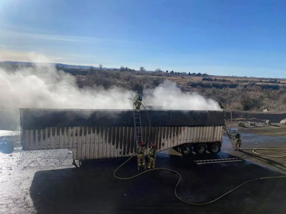 Garbage Trailer Catches Fire at Twin Falls Transfer Station