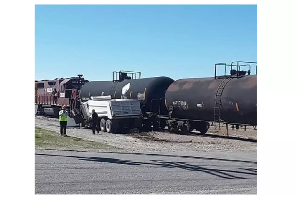 Train and Dump Truck Collide Near Kimberly