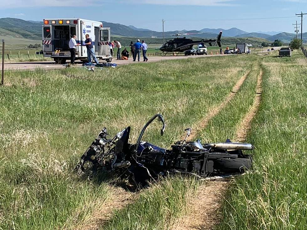 Motorcyclist Dies at Hospital Following Head-on Crash Near Grace