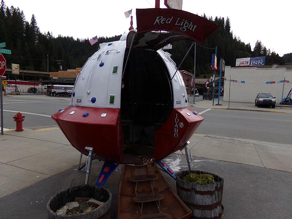 Fascinated with Space? Sit in a UFO in Wallace Idaho