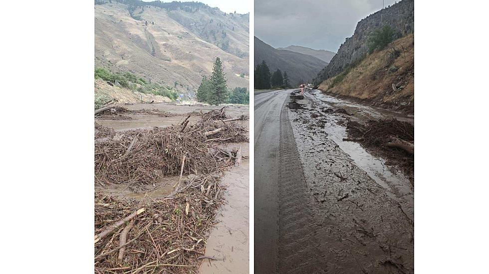 Mudslide Blocks U.S. 95 Near Riggins, Traffic Slowed