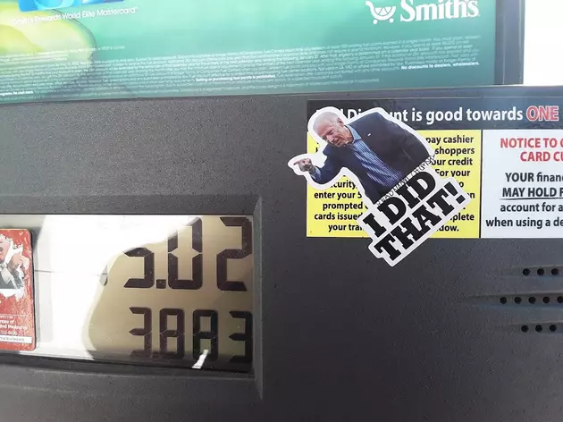Biden Gas Pump Stickers in Twin Falls, Idaho a Bad Idea