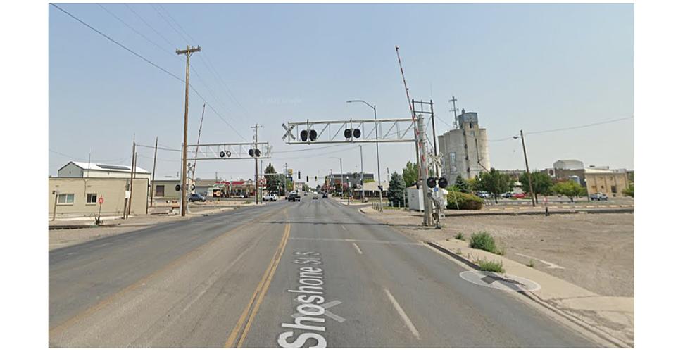 Road Work: Shoshone Street South at Railroad Crossing (Jan13)