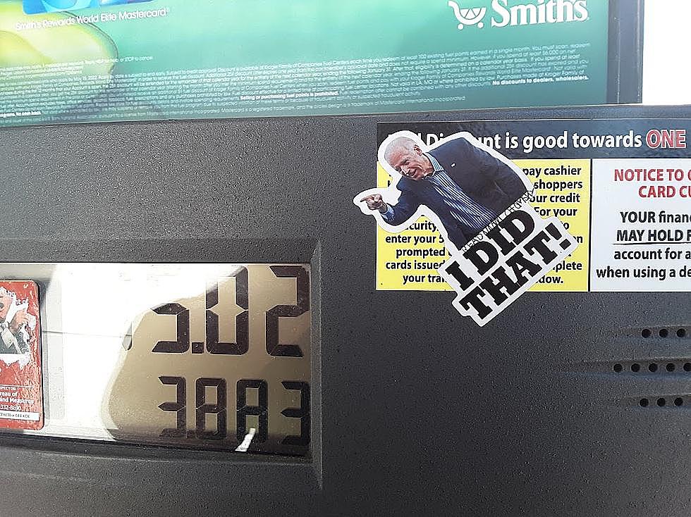 Biden Stickers on Idaho Gas Pumps Funny But Also Vandalism