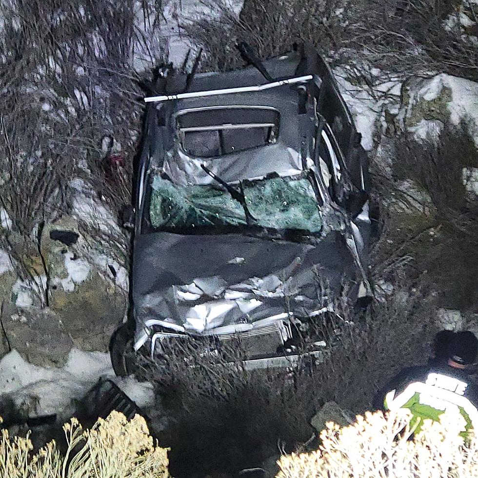 One Rescued When SUV Crashes into Canyon in Twin Falls