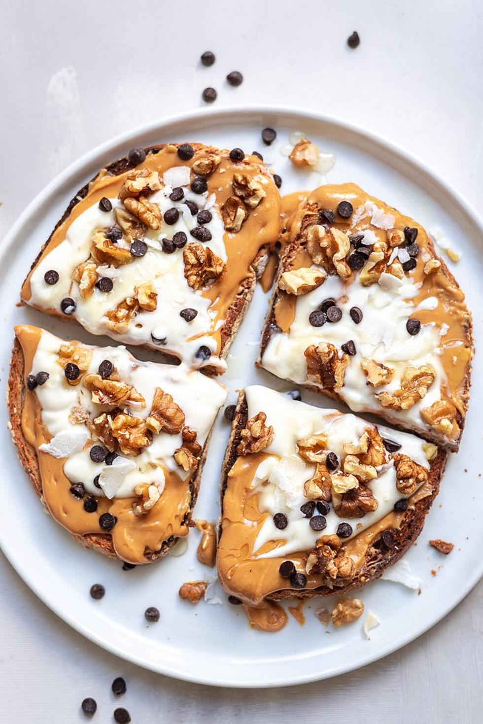 Start Your Morning Off Right: Peanut Butter and Coconut Yogurt Toast