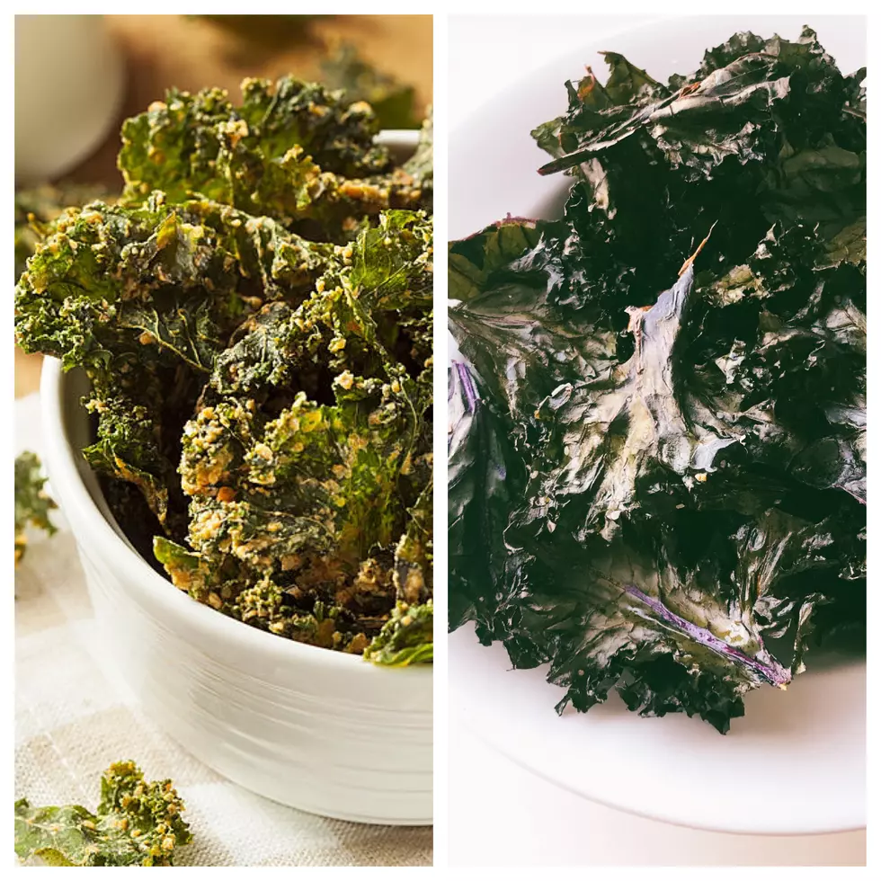 Reality Bites: Baked Kale Chips with Sea Salt and Crushed Red Pepper Flakes