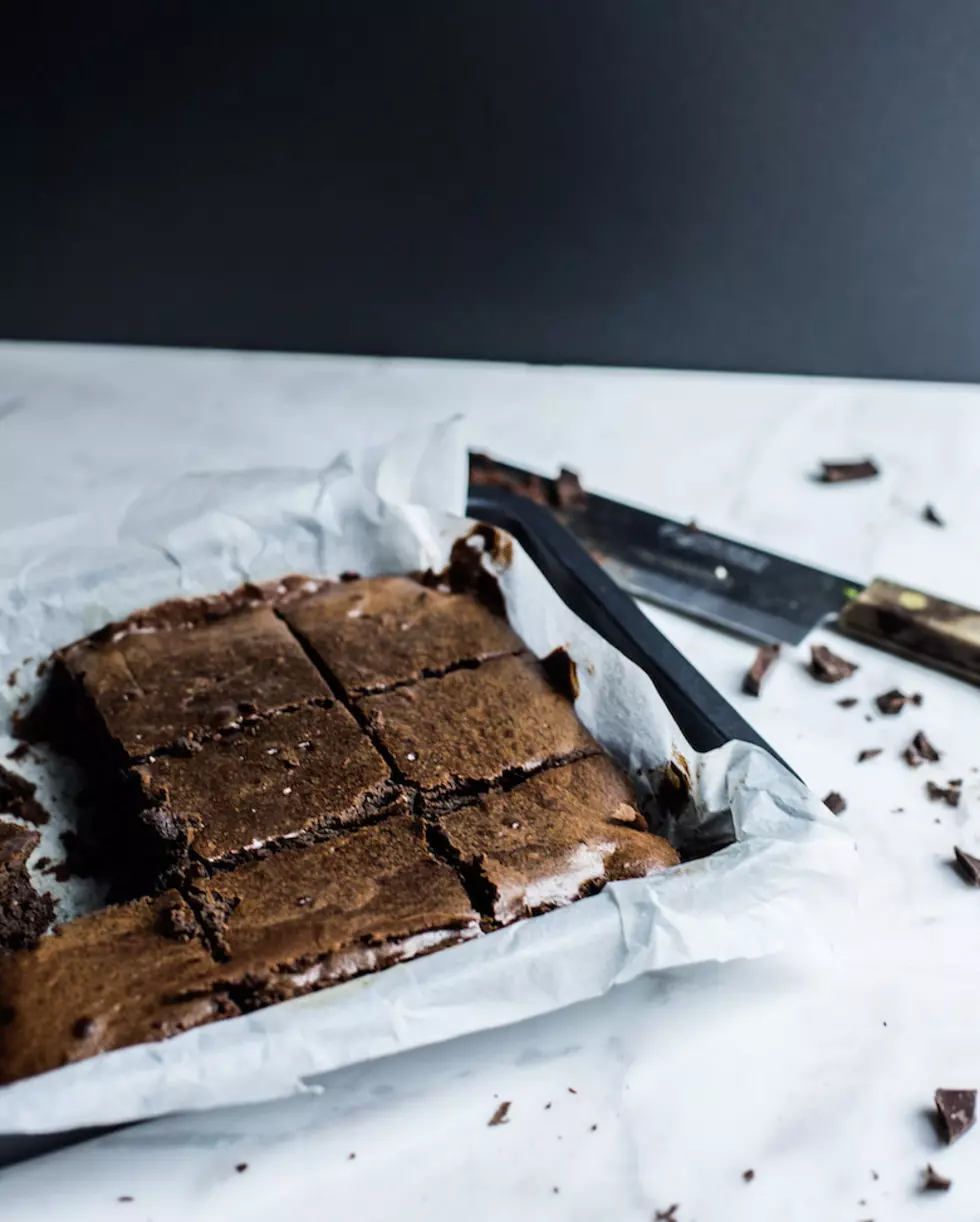 Vegan Brownies With Chocolate Chips and Almond Butter