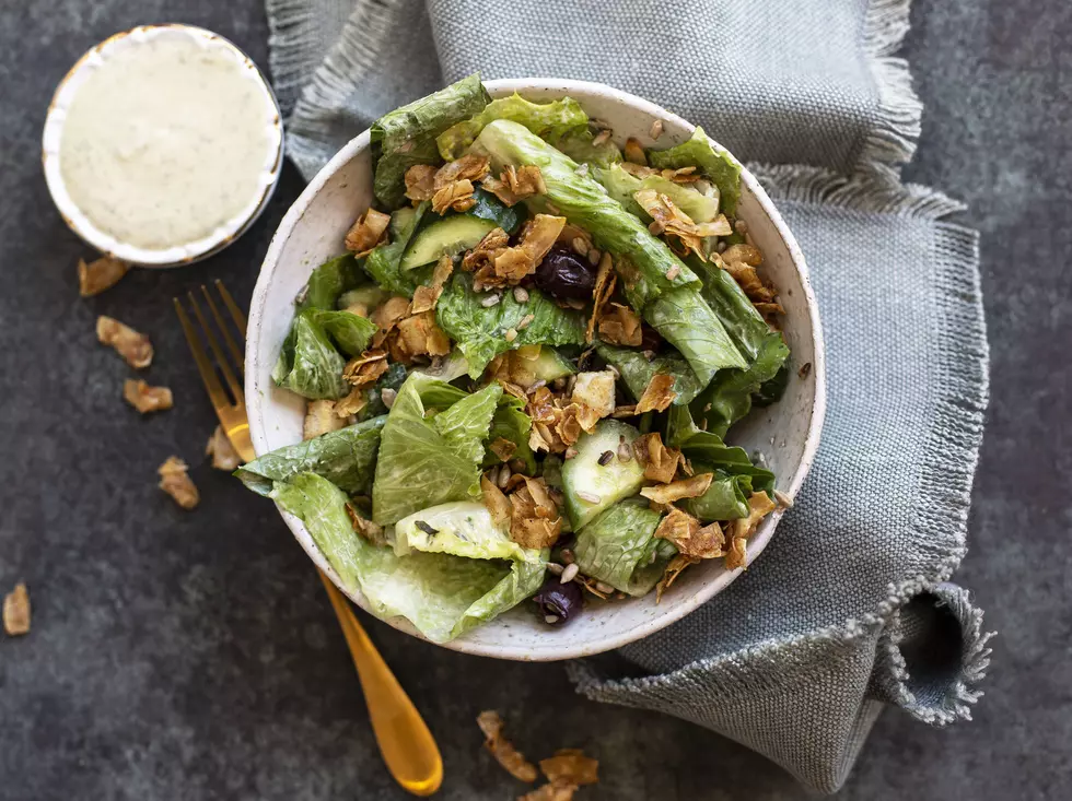 Vegan Caesar Salad with Homemade Dressing
