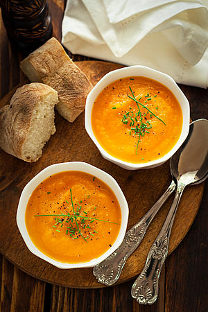 The Beet’s Plant-Based Diet Recipe: Roasted Carrot and White Bean Soup