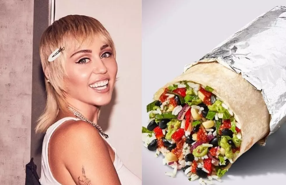 Chipotle Debuts Limited-Edition Vegan Burrito Named After Miley Cyrus
