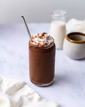 Healthy and Delicious Dairy-Free Mocha Smoothie