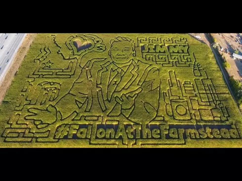Jimmy Fallon Featured In Idaho Corn Maze