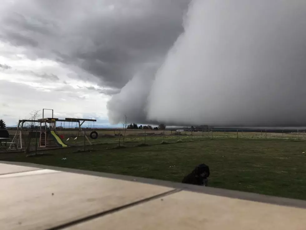Massive Spring Storm Wall