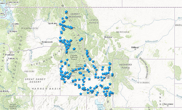 All Idaho Historical Markers And Information On One Map For Summer