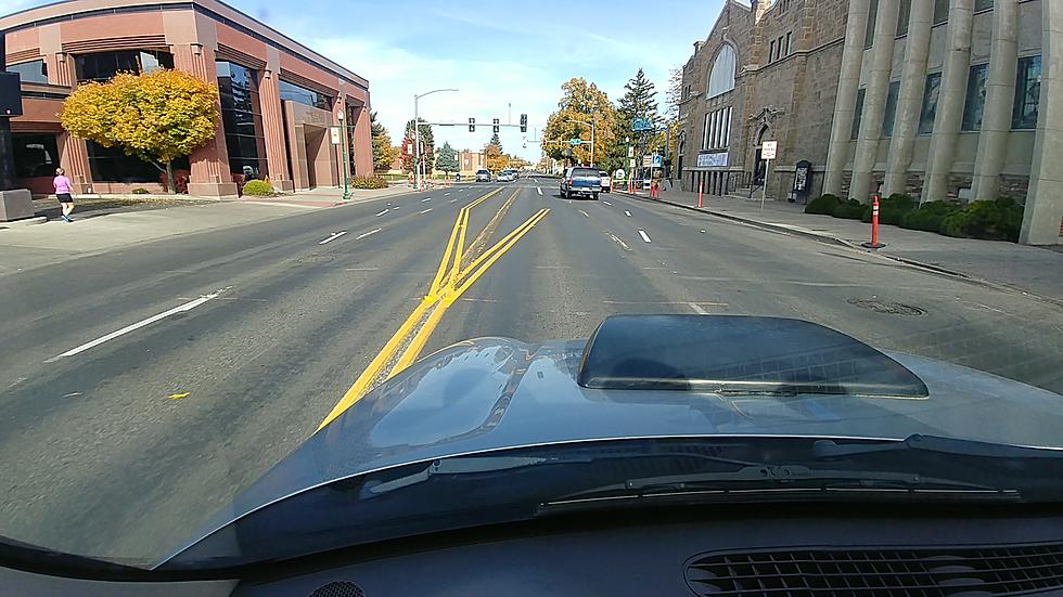 New Lane Lines In Downtown Twin Falls