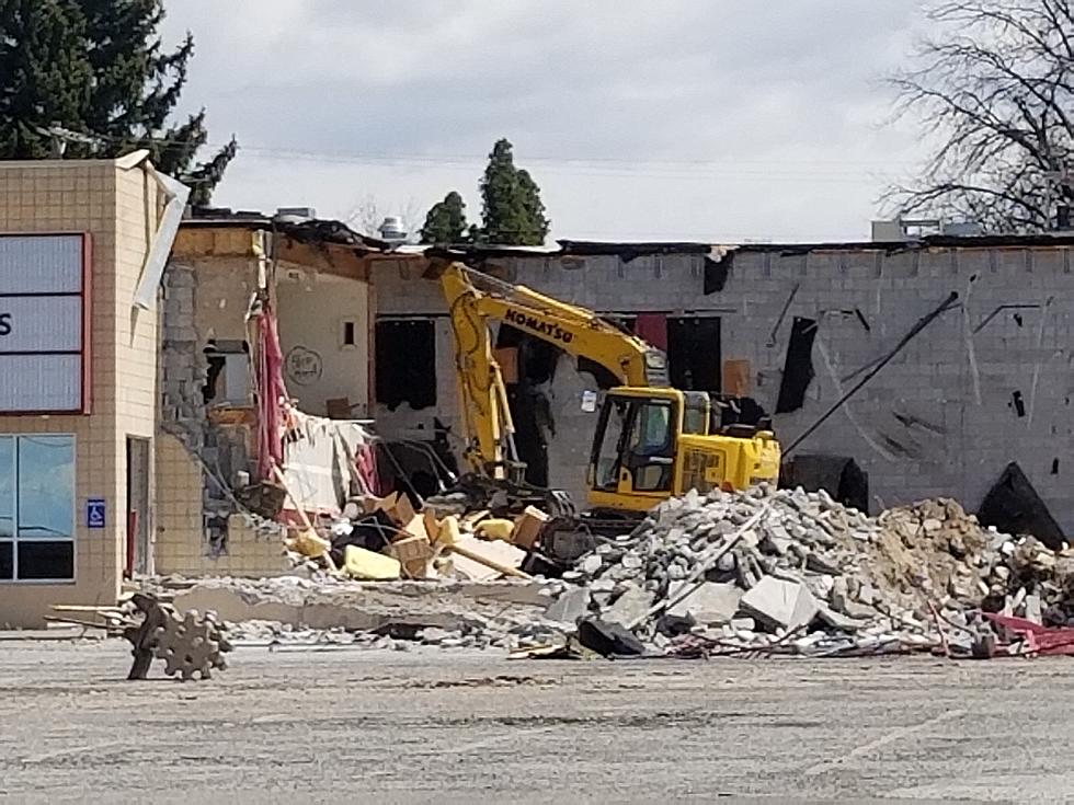 Demolition Of Old Twin Falls Movie Theater Has Begun