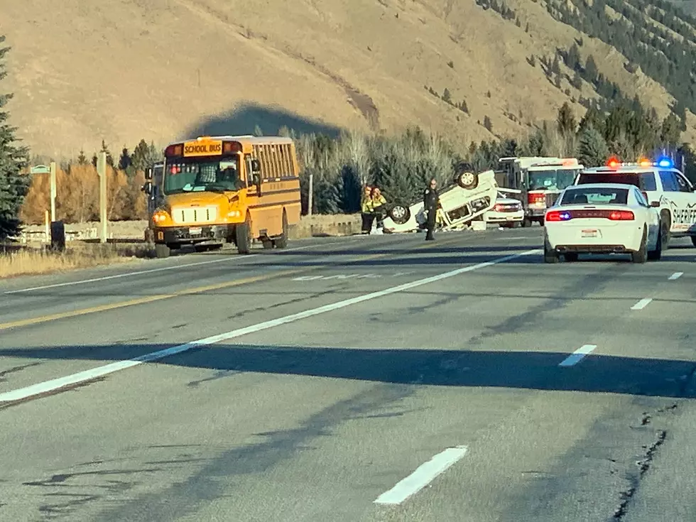 Two Hospitalized After School Bus Pulls in Front of Minivan in Blaine County