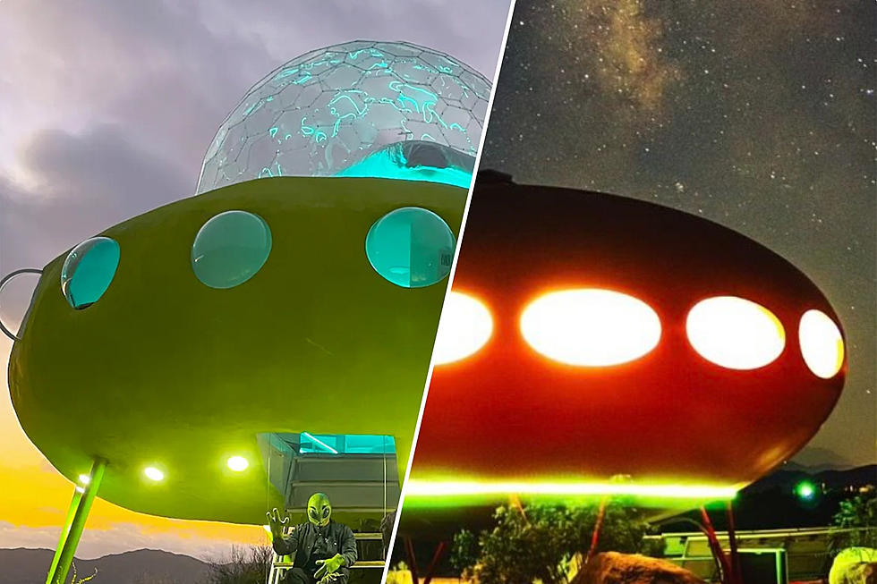 Check Out the Area 55 California Spaceship House