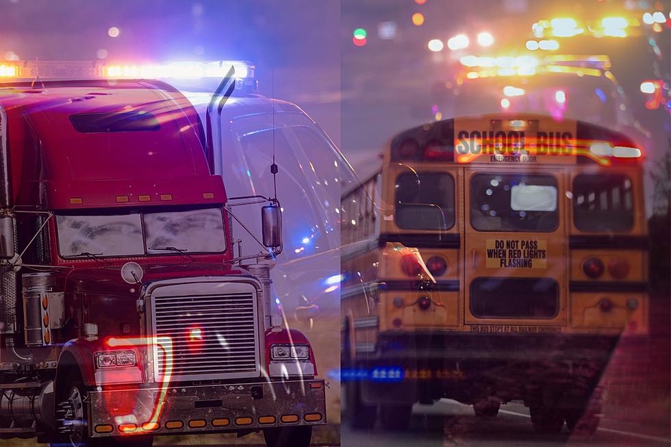 2 Kids Injured: School Bus Hit by Semi Truck in Idaho