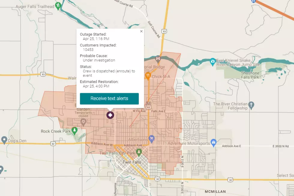 ALERT: Dozens of Power Outages Reported in Twin Falls, ID