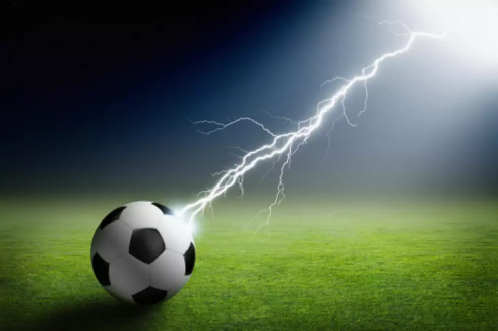 Watch Lighting Strikes Soccer Player (VIDEO)